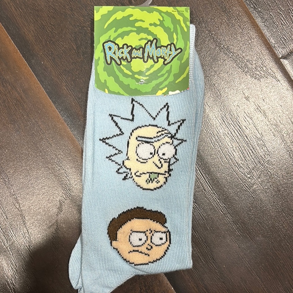 Rick and Morty Socks